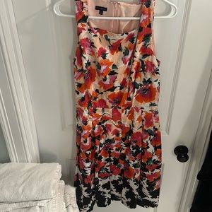 Talbots floral dress with pockets